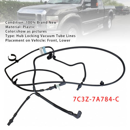 Hub Locking Vacuum Tube Lines 7C3Z-7A784-C For Ford F-250 Super Duty 2008-2010