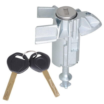 Fit For BMW X5 E53 Left Driver Door Lock Cylinder Barrel Assembly W/ 2 Keys