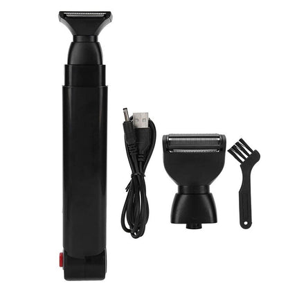 Electric Back Shaver For Men Long Handle Body Hair Removal Razor USB Recharge