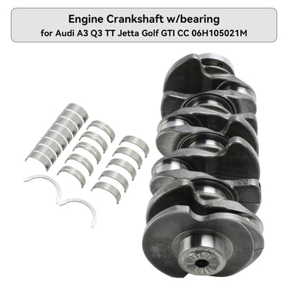 Engine Crankshaft w/bearing for Audi A3 Q3 TT Jetta Golf GTI CC 06H105021M