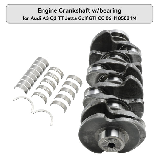 Engine Crankshaft w/bearing for Audi A3 Q3 TT Jetta Golf GTI CC 06H105021M