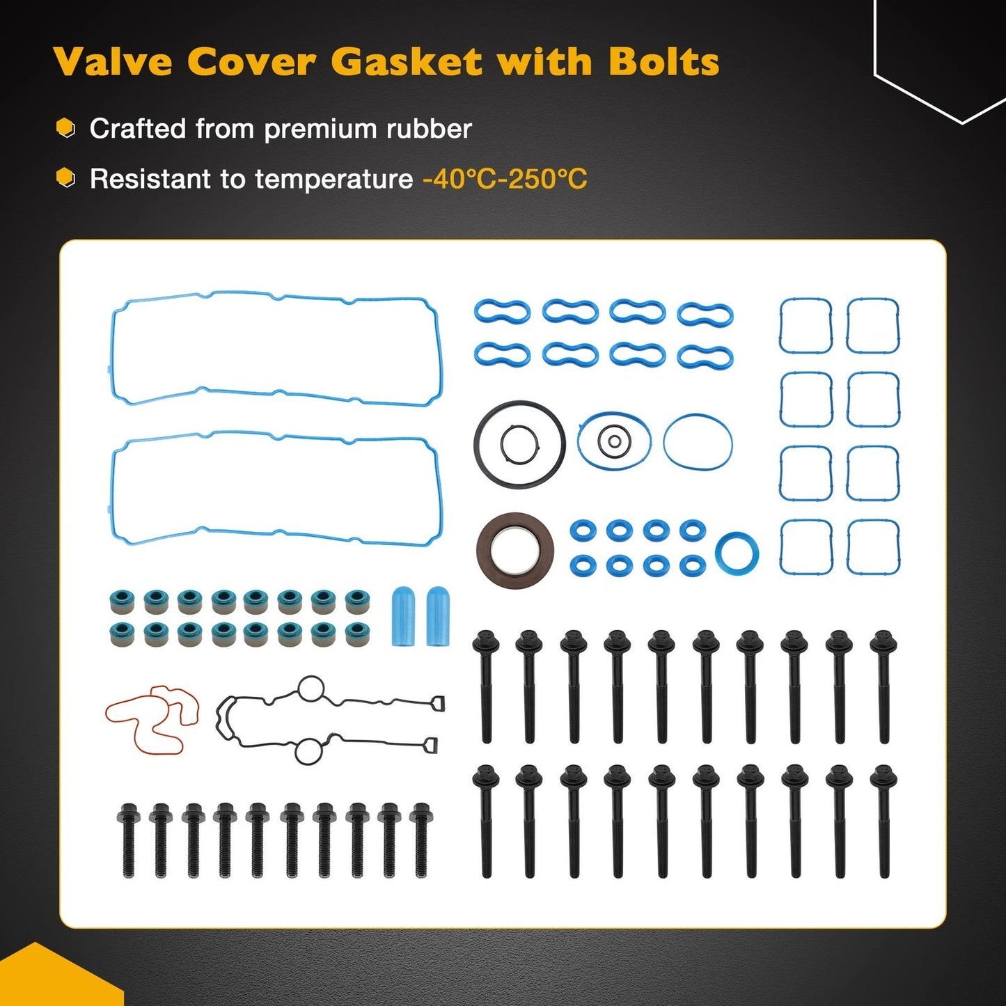 MDS Camshaft Timing Gasket Kit w/ Oil Pump For Dodge Challenger Ram 1500 Jeep