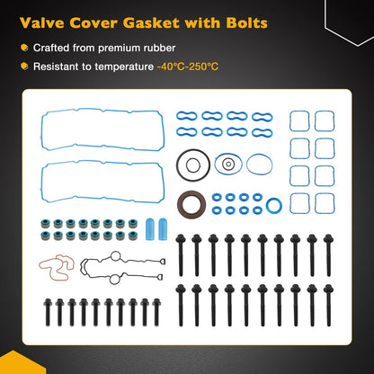 MDS Camshaft Timing Gasket Kit w/ Oil Pump For Dodge Challenger Ram 1500 Jeep