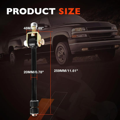 2 Pcs Sway Bar End Links 4-6" For 99-19 Chevy GMC 1500HD 2500HD 3500HD KRSWEL46