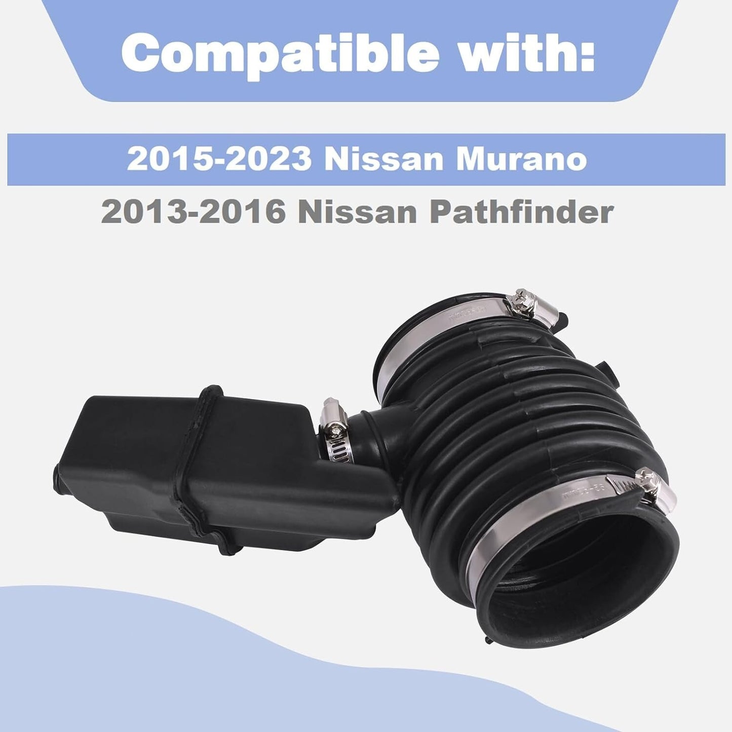 Engine Air Intake Hose Duct Fit For 2013-16 Nissan Pathfinder Infiniti JX35 QX60