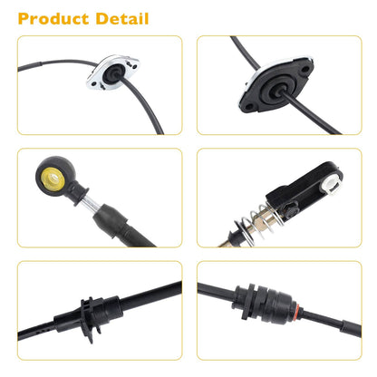 Automatic Transmission Gear Shift Cable For 2007-10 Jeep Wrangler JK 52060164AB