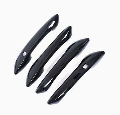 For 2020-2025 Hyundai Sonata GLOSS BLACK Door Handle Covers Overlay W/ 2 SMK