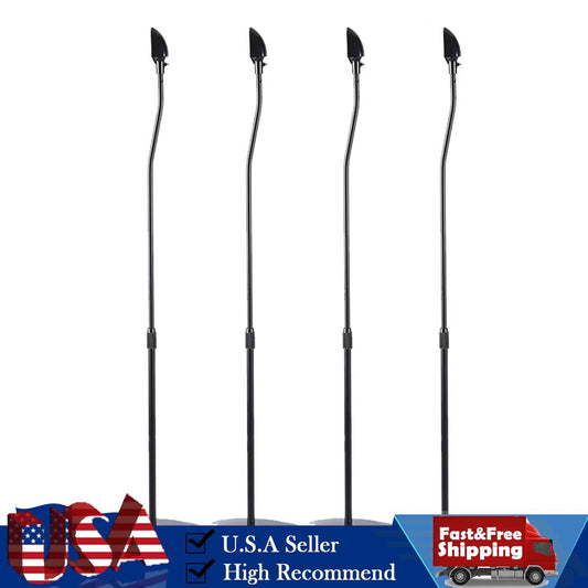 Solid Spare Universal Surround Sound Adjustable Height Speaker Stands Set Of 4 Speaker