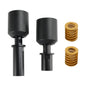 Crash Bobbin Protector Slider Aluminum Black For Kawasaki Zx-4R Zx-4Rr 2023-2024