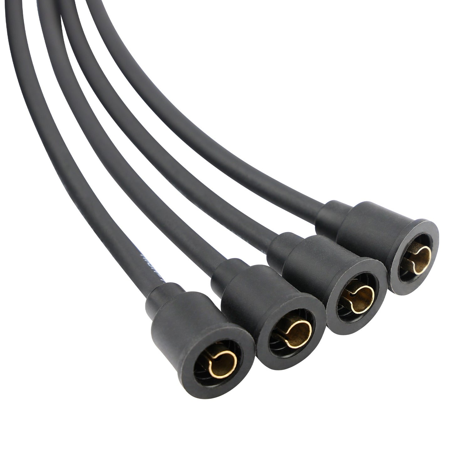 4x 9N12259A Cylinder Spark Plug Wire Set For Ford Holland 2N 8N 9N 9N12287B