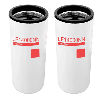 LF14000NN Oil Filters (2 Pack) For Cummins Diesel Engines LF9080 LF9001 4367100