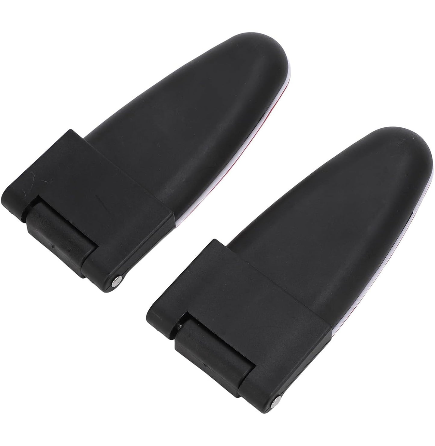 2 All Glass Rear Door Hinges with Hardware 103528-100XL/100LE for LEER Truck Cap