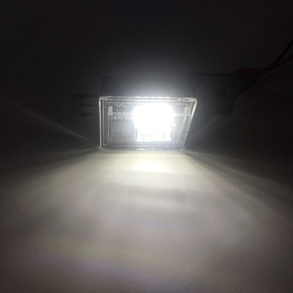 AUXITO White LED License Plate Tag Light For 2014-18 Chevy Silverado GMC Sierra