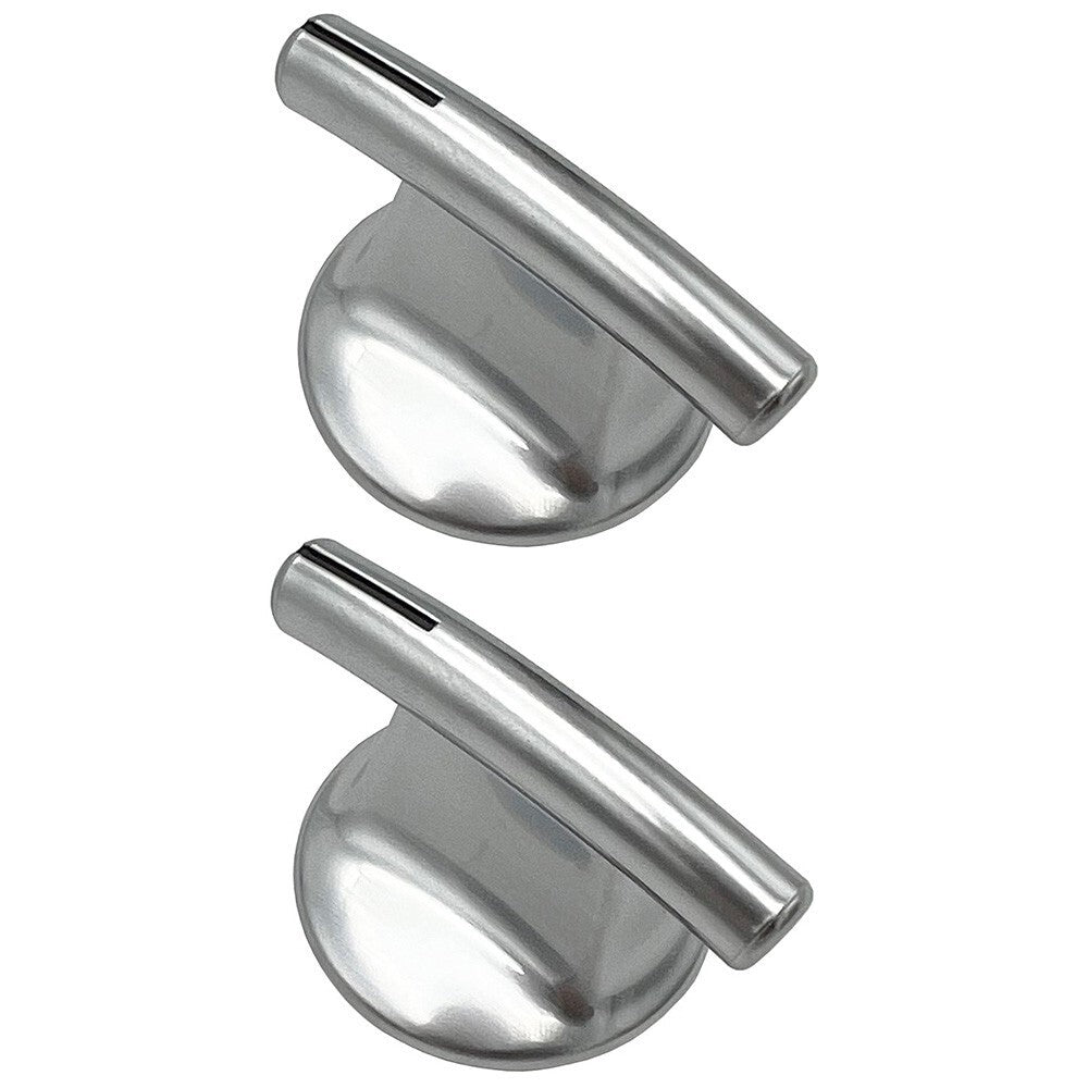 Solid Spare (2) Surface Burner Knob for Maytag Jenn-Air PS2375886, AP5670739, 7737P245-60