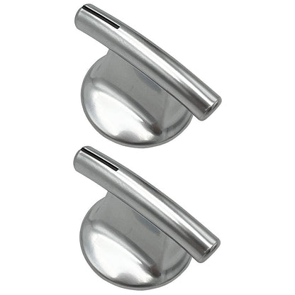 Solid Spare (2) Surface Burner Knob for Maytag Jenn-Air PS2375886, AP5670739, 7737P245-60