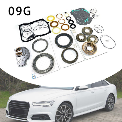 09G Transmissions Master Rebuild Kit Gasket Clutch Set For VW Audi 6 AT TF60SN
