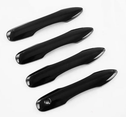 For 2018-2024 Toyota Camry GLOSS BLACK Door Handle Covers W/O Smartkey