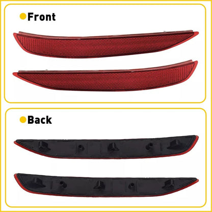 Rear Driver and Passenger Bumper Reflectors For Chevrolet Equinox 2018-2022