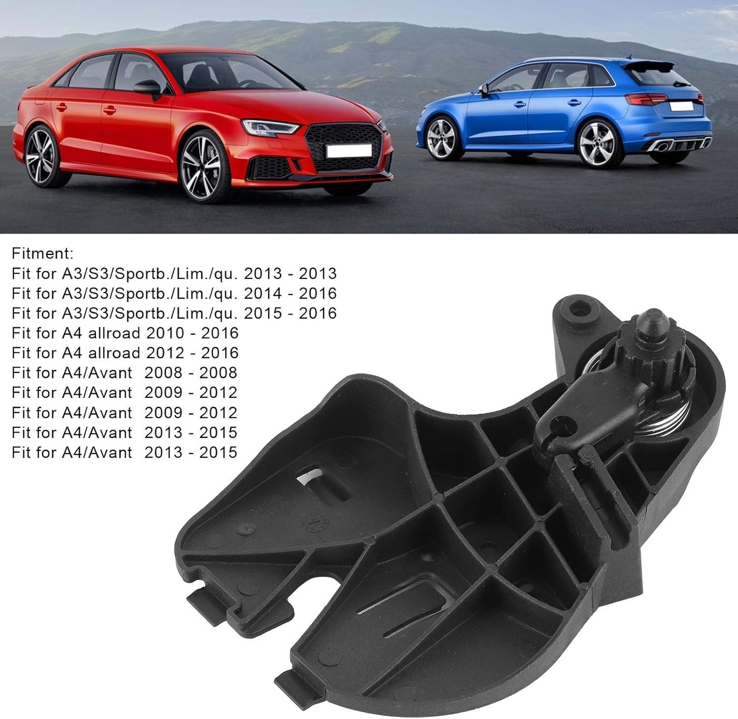 Hood Latch Release Openner Handle For 08-2016 Audi A3 A4 A5 A6 A7 Q2 8T1823633B