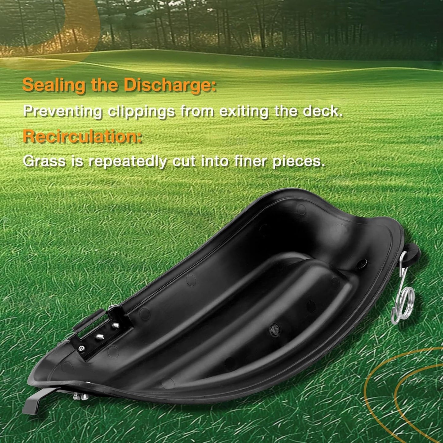 Lawn Mower Mulch Plug Fit For EGO 42" Z6 Zero Turn Riding ZT4204L Mower AMP4200