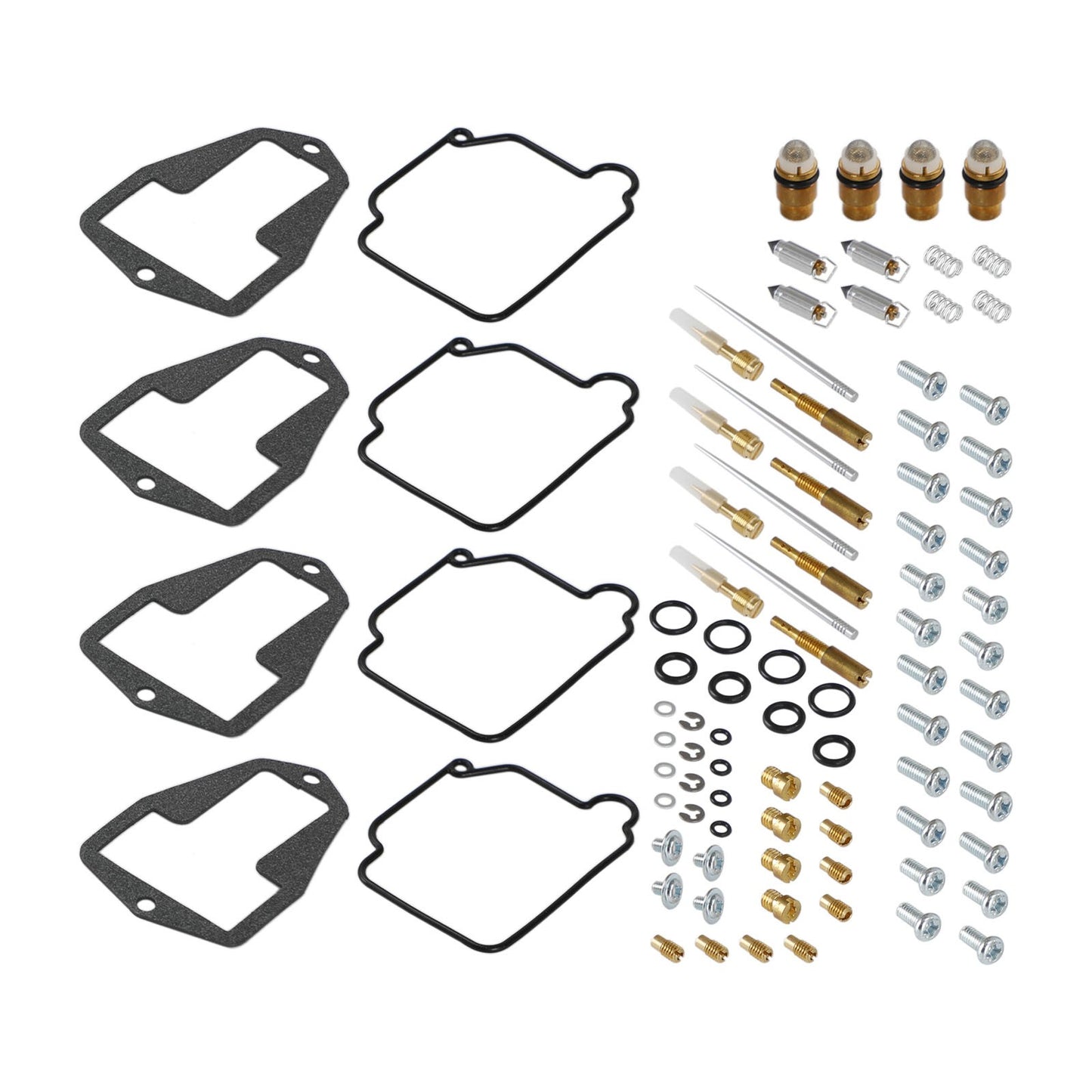 4X Carburetor Rebuild Repair Kit fit for Suzuki DR250 DR350