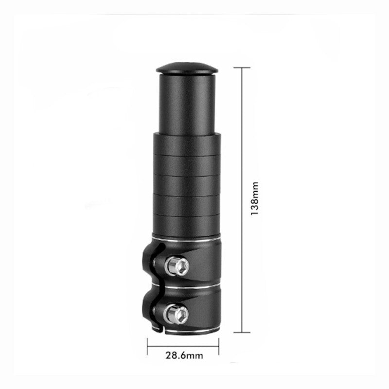 Mountain Bike Handlebar Front Fork Stem Riser Extender Extension Head Up Adaptor