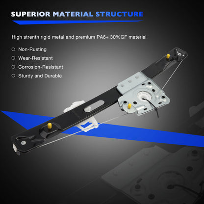 Power Window Regulator Rear Right For BMW E90 E91 328i 335i 330i 335d M3 323i