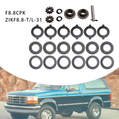 8.8" Traclok Posi Clutch Pack Kit Lsd Spider Gears For Ford 8.8" Truck Rearend
