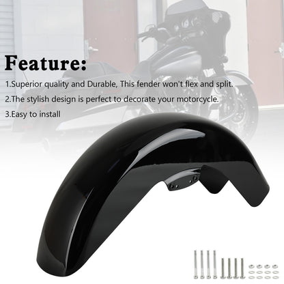 ABS Front Fender Mudguard For Touring Street Glide Road Glide 2014-2024 2023 22