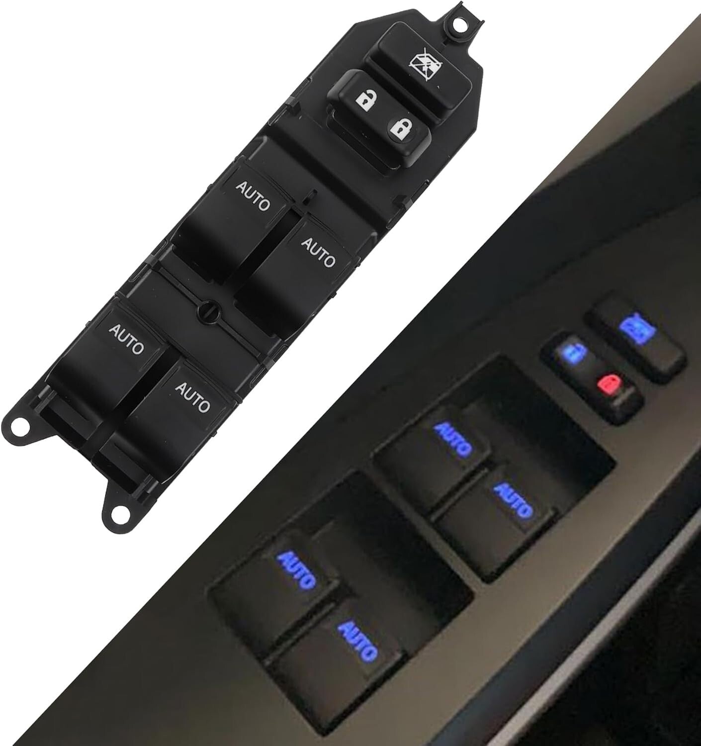 Driver Side LED Power Window Auto Switch 84820-0R040 for Toyota Tundra 2007-2021