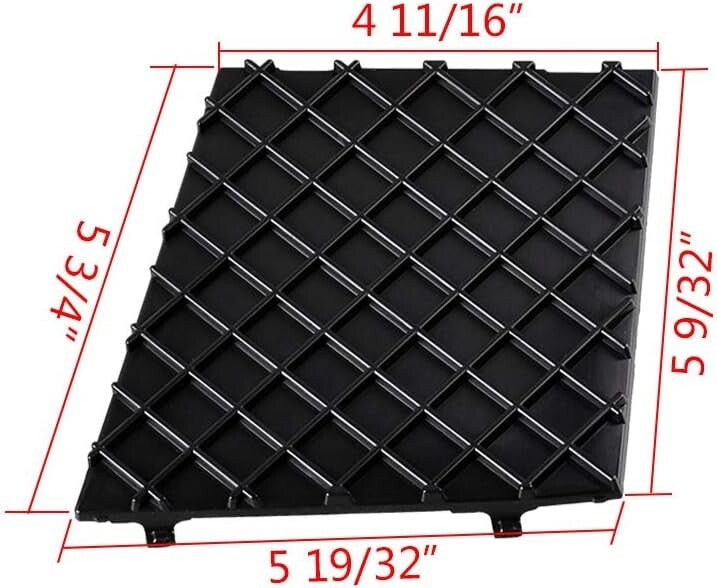 For BMW E60 E61 M Sport Front Bumper Lower Mesh Grill Trim Cover Pair LH+RH