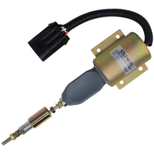 Solid Spare Fuel Shutoff Solenoid F3HZ-9N392-D 12V Ford Heavy Duty Truck 2003ES-12E6UC4B5S2