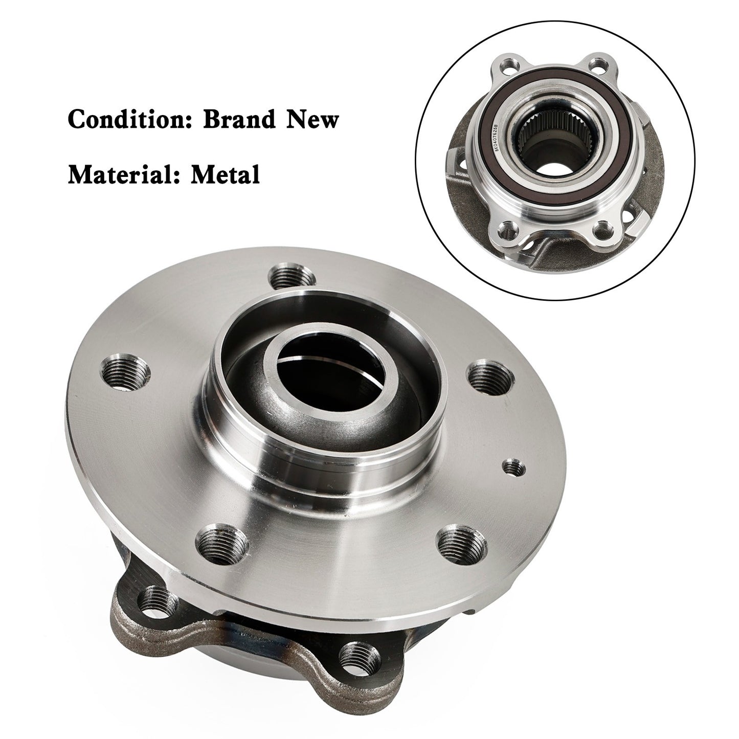 Front Wheel Bearing Hub 8K0407625B For Audi A6 RS6 C7 2011-2017 2016 2015 2014