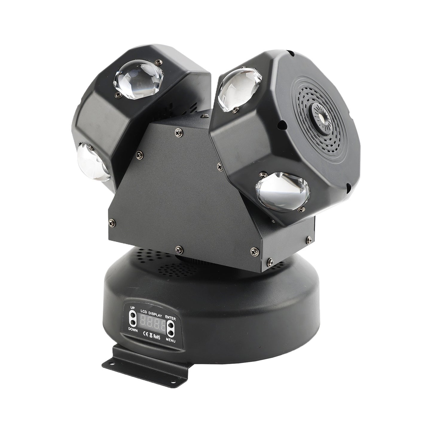 120W Moving Head Light 8 LED Rotating Beam Light RGBW Stage Light DJ Lighting