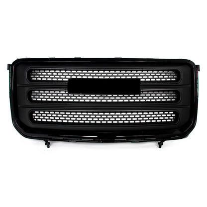 Gloss+Matte Black Front Bumper Grill Grille For GMC Acadia 2013-2016 GM1200666
