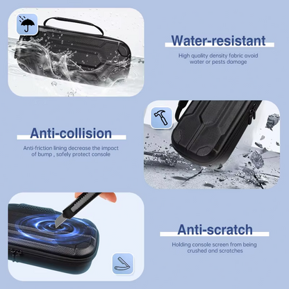 6 in 1 Accessories Set for Playstation Portal Remote Player Hard Carrying Case