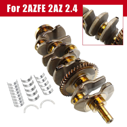 Crankshaft + Main & Rod Bearings for Toyota Camry Solara RAV4 Matrix Scion 2.4L