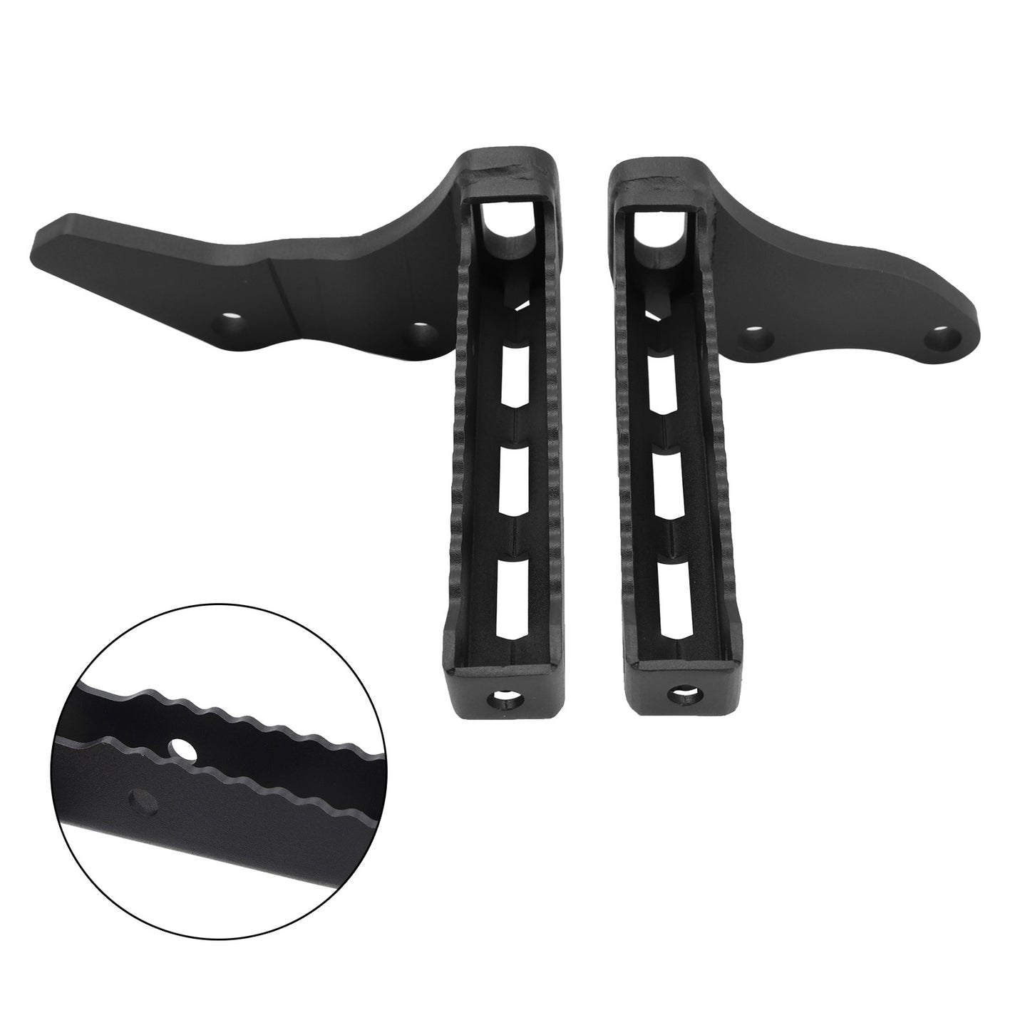Side Foot Pegs Set Left+Right Footpeg Kit For Yamaha Banshee 350 1987-2006 05