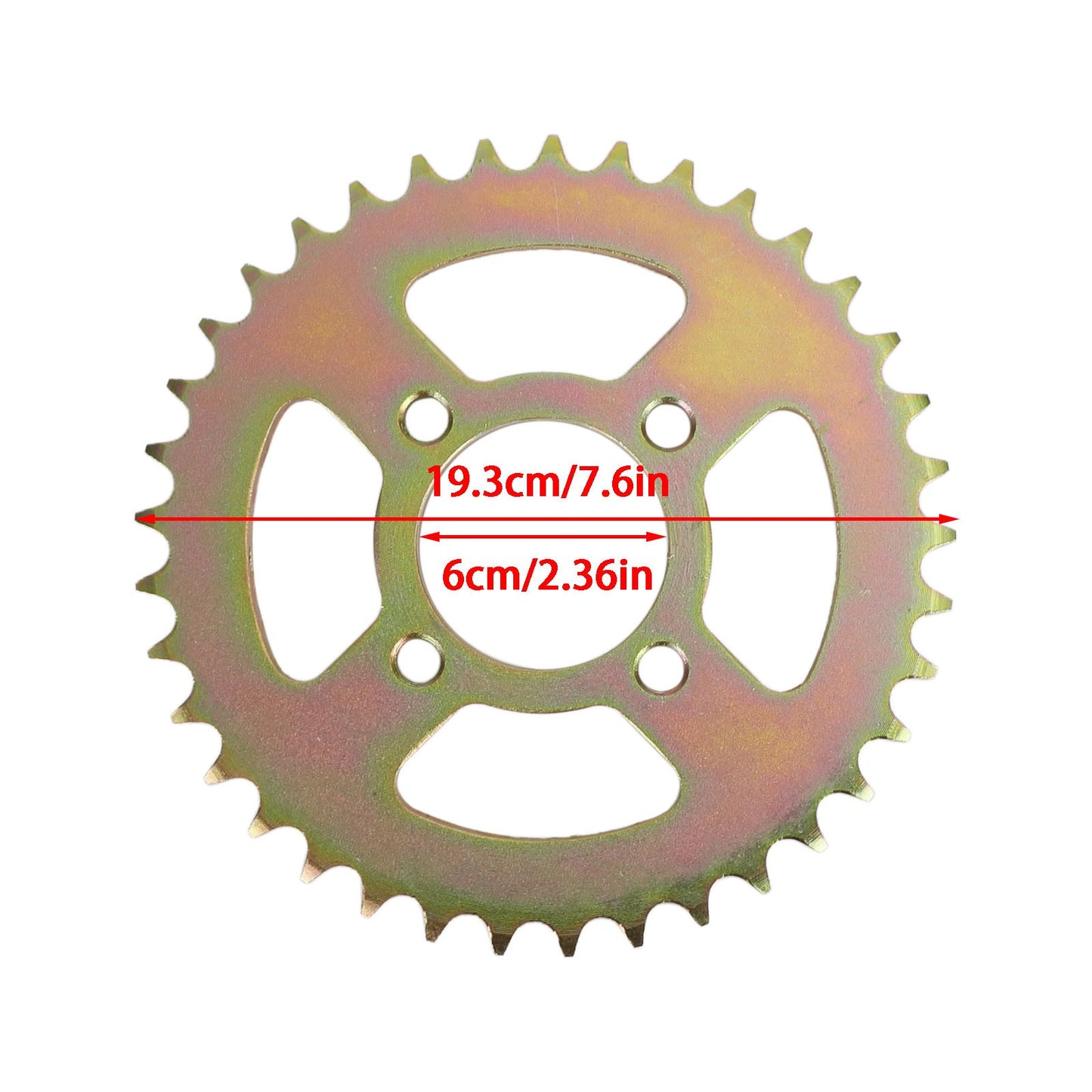 44.8 ATV Quad Go Kart Rear Live Axle Kit Sprocket Brake Wheel Hub Brake Assembly