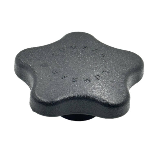 Solid Spare Fits 2002-09 Chevrolet Trailblazer GMC Envoy Lumbar Seat Knob Ebony Back Adjust