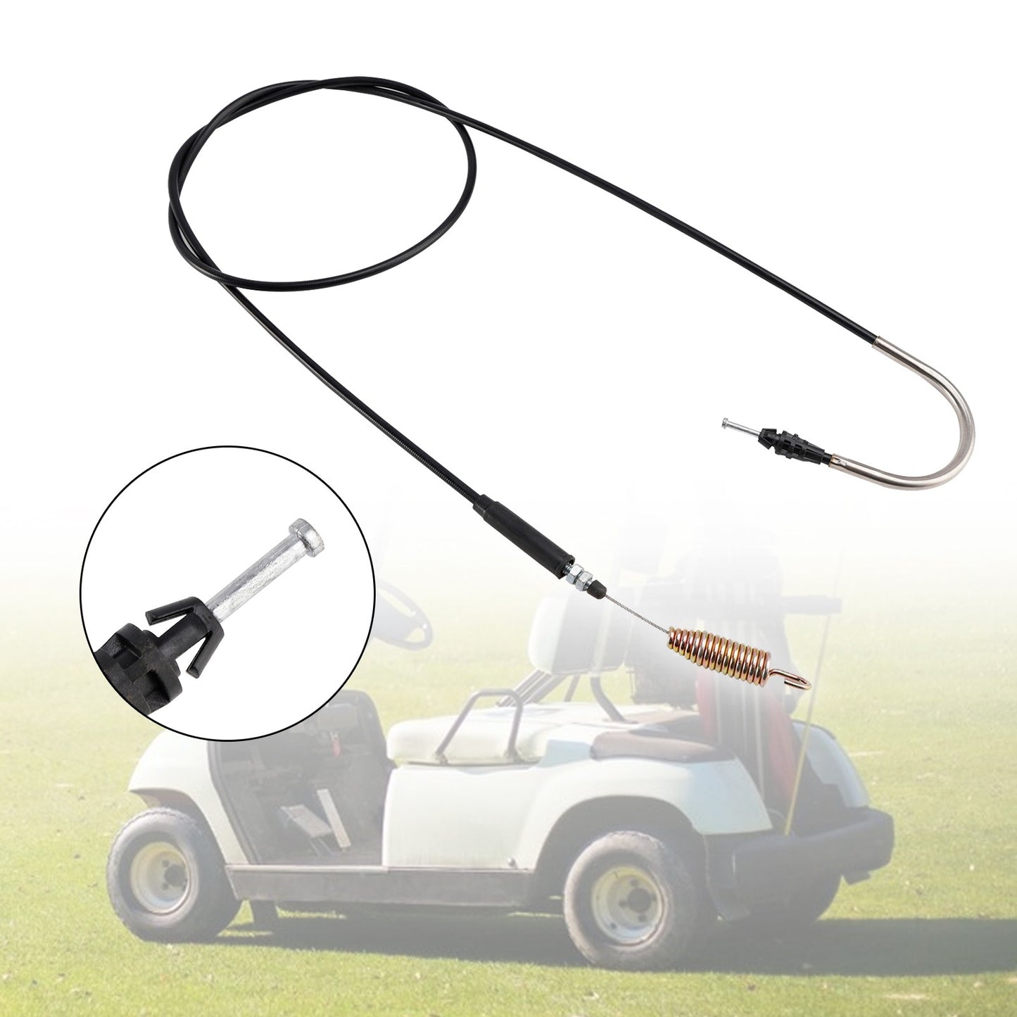 Throttle Accelerator Cable 608608 604899 For Ez-Go Cushman Golf-Cart 65-1/2"