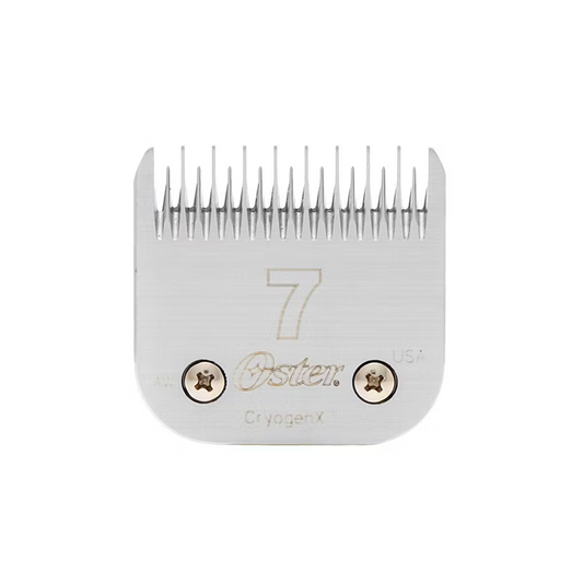 Solid Spare Oster 78919056005 Cryogen-X Clipper Blade Size 7 Skip Tooth For A5