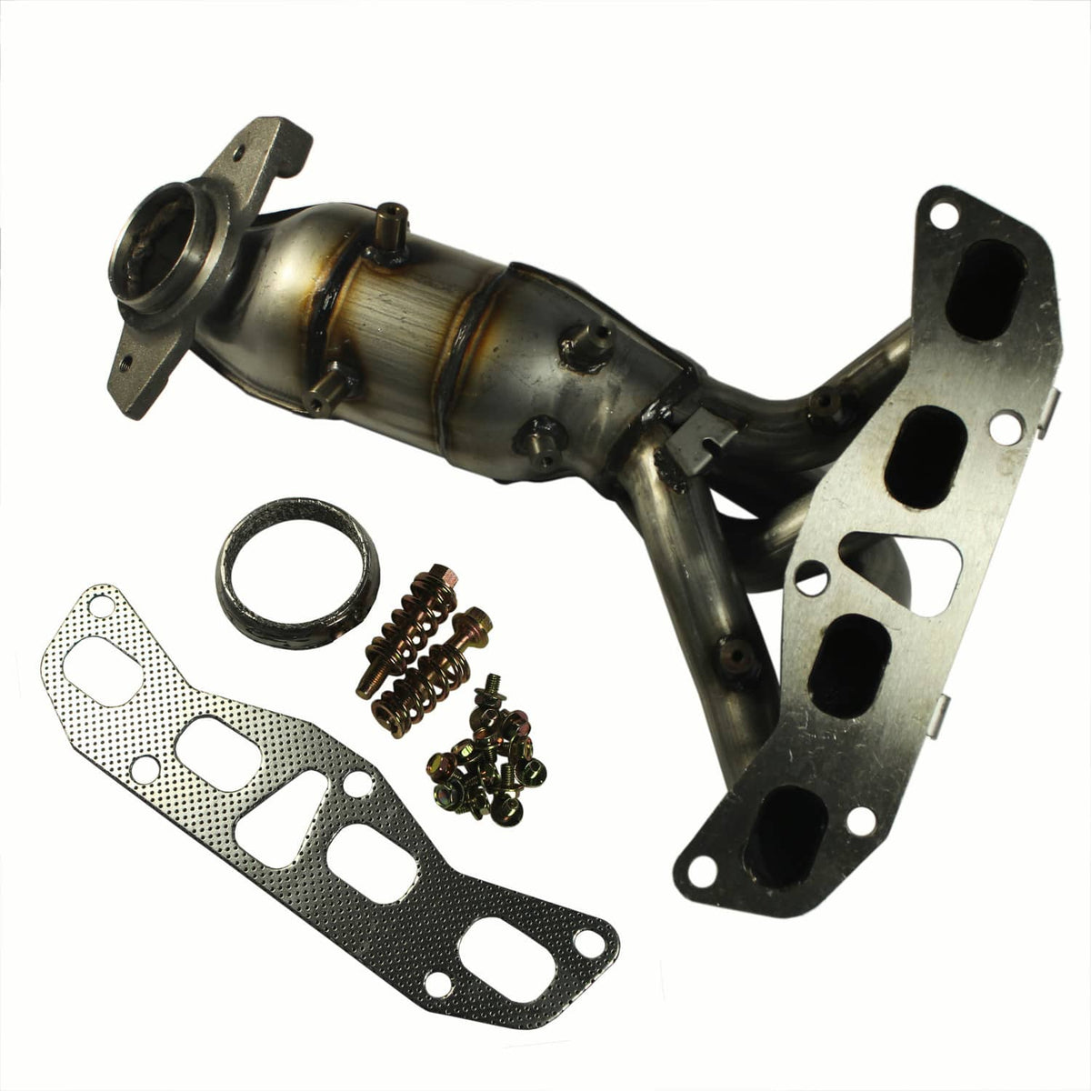 Solidspare Exhaust Manifold w/ Catalytic Converter For 2002-2006 Nissan Altima 2.5L NEW