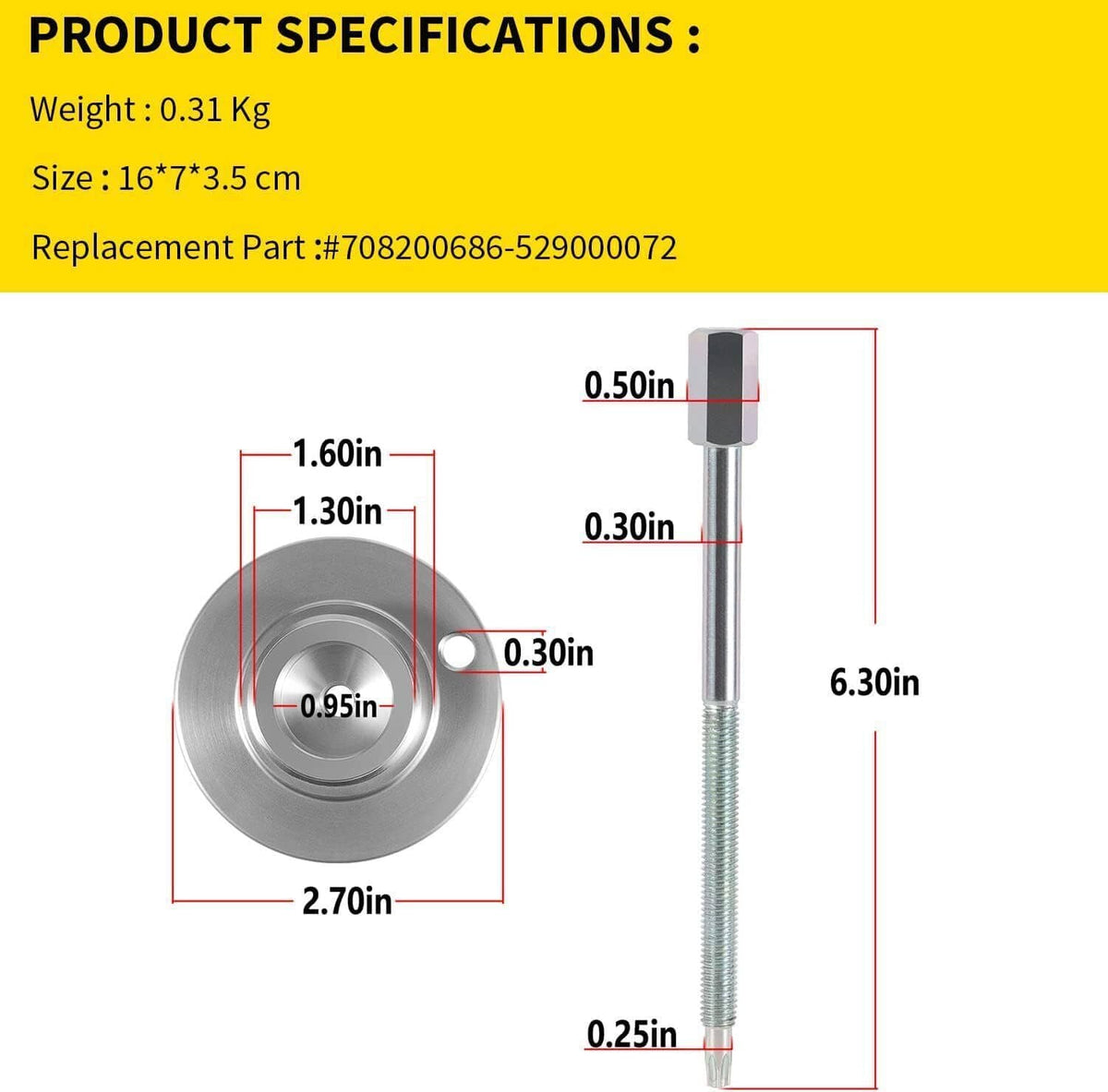 Solidspare Belt Removal Clutch Puller Tool For Can Am Defender HD8 HD10 708200686-529000072