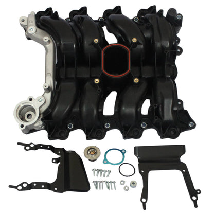 Solidspare Engine Intake Manifold w/ Thermostat & Gaskets For Ford Lincoln Mercury 4.6L V8