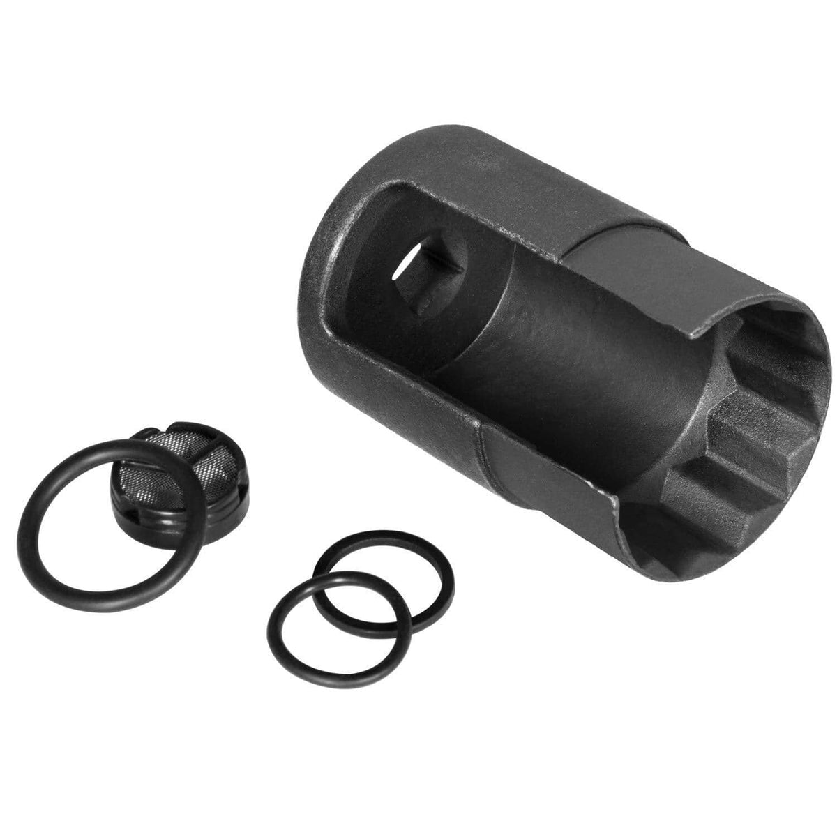 Solid Spare IPR Valve Socket Removal Tool with Seal Kit for 2003-2010 Ford 6.0L Powerstroke
