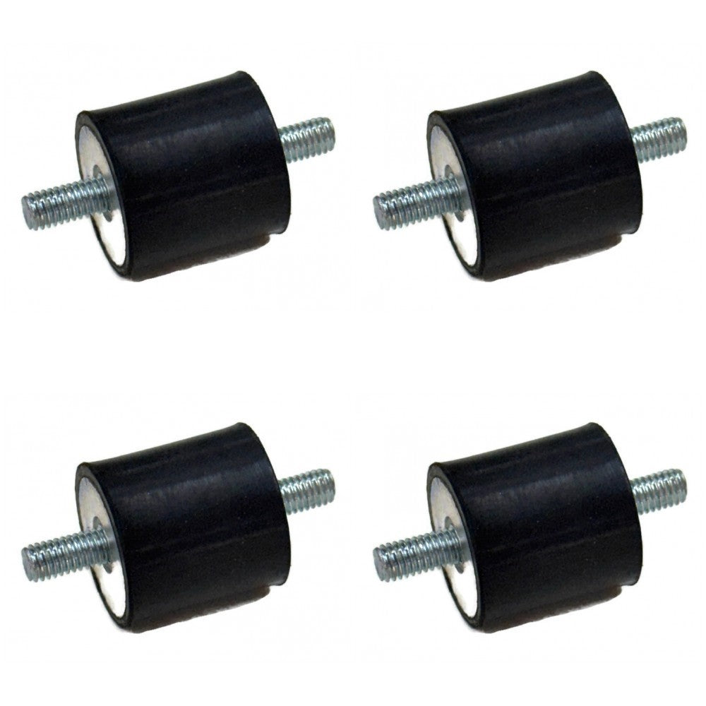 (4) Anti Vibration Air Intake Induction Mounts M6 for AEM 1228599 Injen 6020 K&N