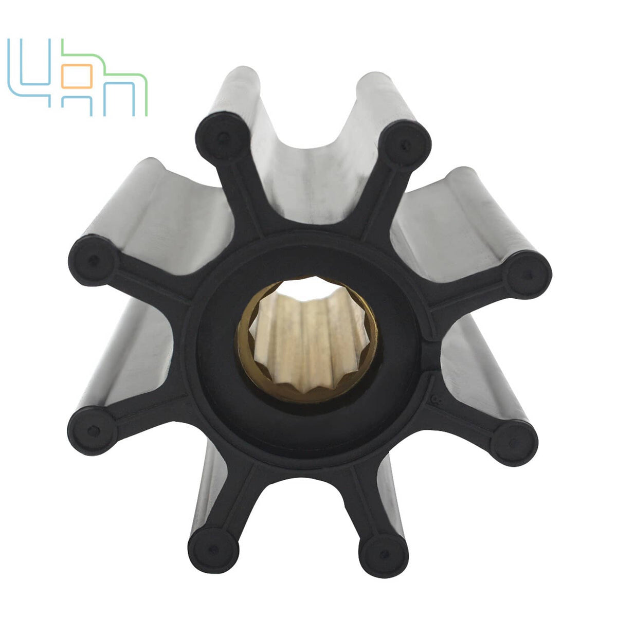 Solid Spare Water Pump Impeller for Jabsco 17018-0001 Mercury 47-816814T Caterpillar 3N5895