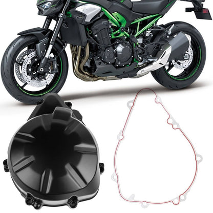 Solidspare Left Crankcase Stator Engine Cover w/ Gasket For Kawasaki Z900 / ABS 2017-2024