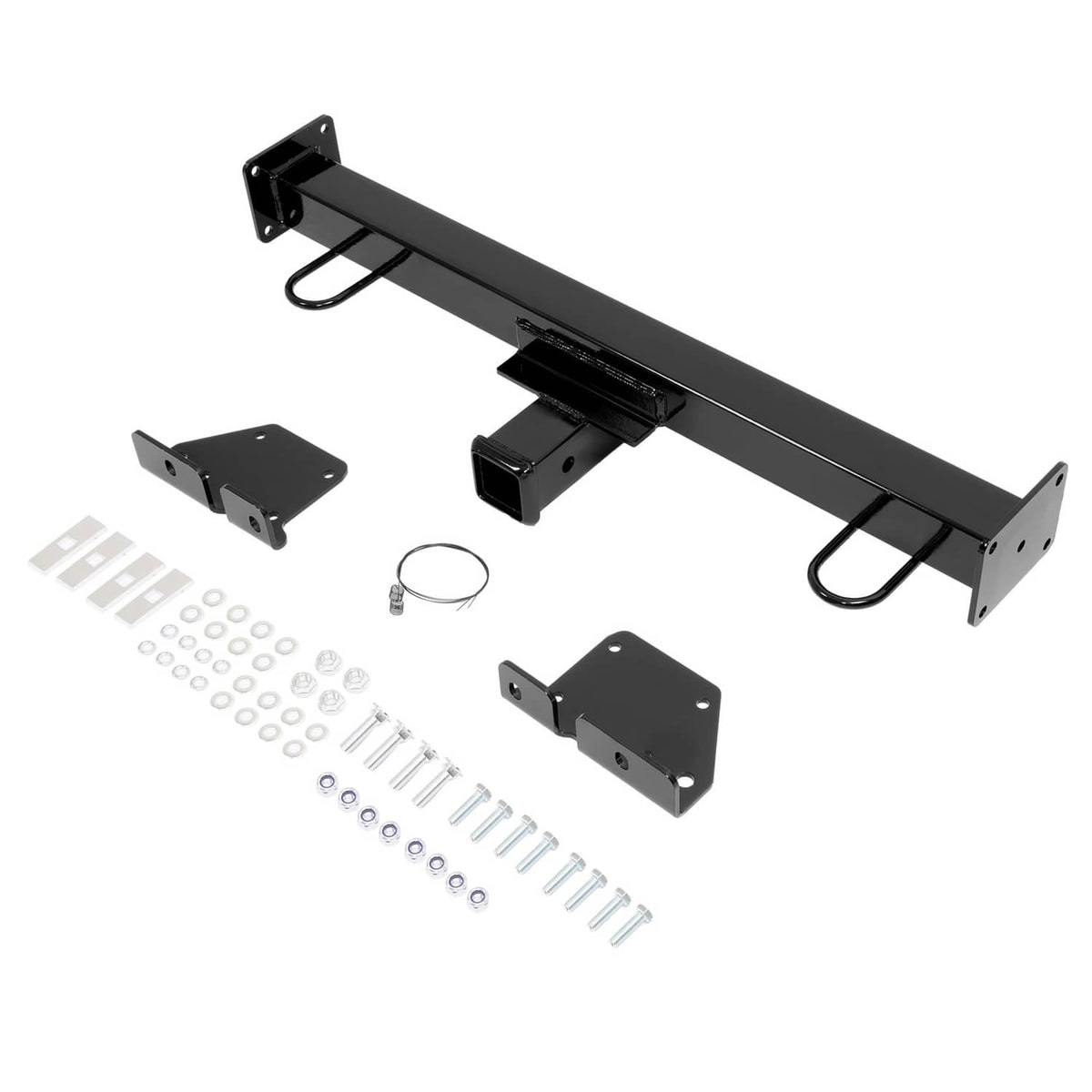 Solid Spare For Ford E-150/E-250/E350 Super Duty 1991-2007 Front Trailer Hitch 2" Receiver